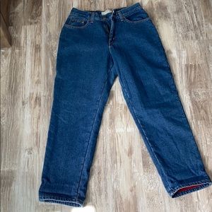 L.L. Bean fleece lined jeans
